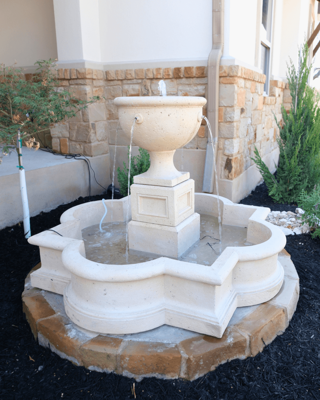Driftwood Springs water feature installation Austin TX