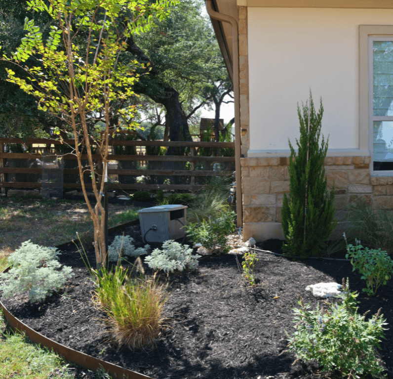 Driftwood Ranch, complete front and backyard landscape transformation
