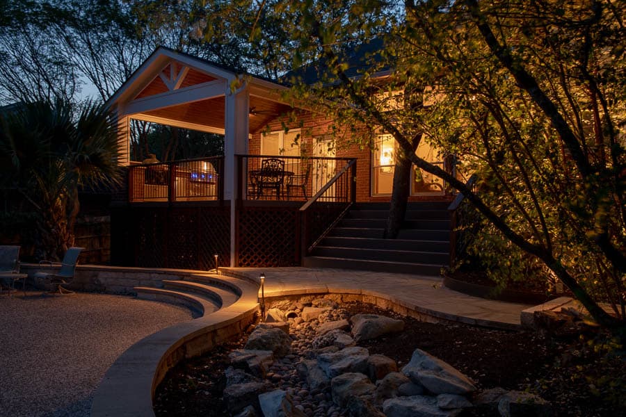 Landscape lighting Austin Texas